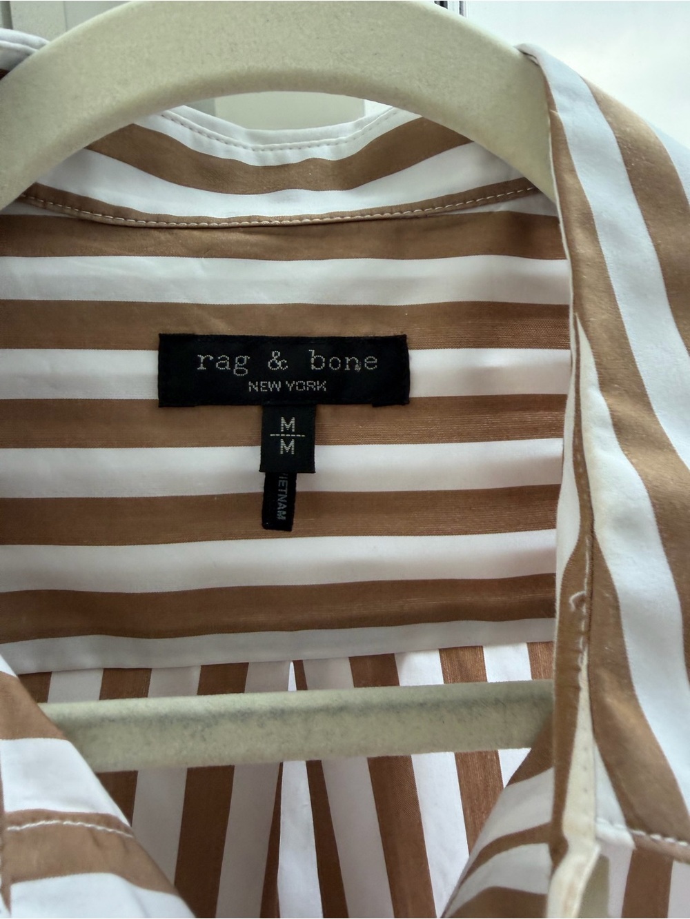 Rag & bone Maxine Button Down Shirt EUC, size M, 100% Cotton - Picture 4 of 6